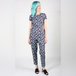 Birds of North America Auk jumpsuit - Bird Forest